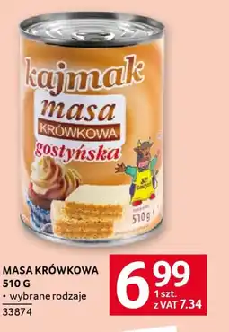 Selgros Masa krówkowa SM Gostyń oferta