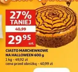 Auchan Ciasto marchewkowe na halloween Kraina Wypieków oferta