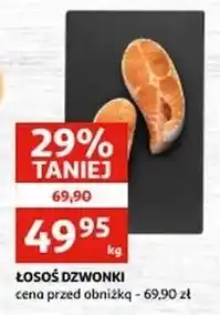 Auchan Łosoś norweski dzwonka oferta