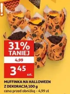 Auchan Muffinka halloween oferta