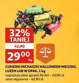 Auchan Cukierki halloween Mieszko Michaszki oferta