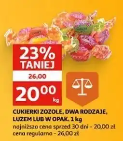Auchan Cukierki mix Zozole oferta