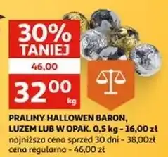 Auchan Praliny halloween Baron oferta