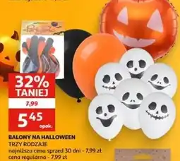 Auchan Balony halloween Party Time oferta