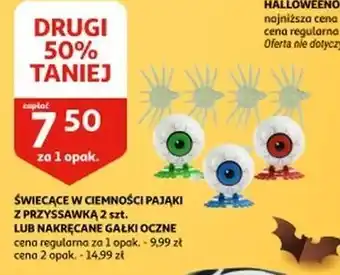 Auchan Nakręcane gałki oczne oferta