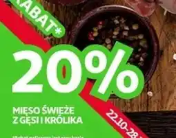 Auchan Mięso świeże z gęsi królika oferta