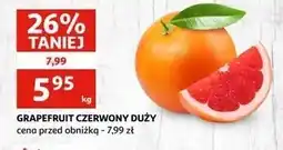 Auchan Grapefruit czerwony oferta