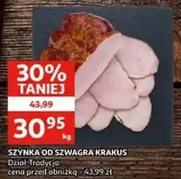 Auchan Szynka od szwagra Krakus Animex oferta