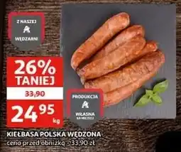 Auchan Kiełbasa polska wędzona Auchan oferta