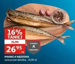 Auchan Makrela wędzona Auchan oferta
