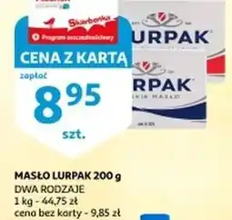 Auchan Masło lekko solone Lurpak oferta