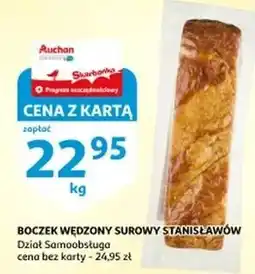 Auchan Boczek wędzony Stanisławów oferta