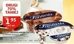 Auchan Jogurt z mleczną czekoladą Danone Fantasia E. Wedel oferta