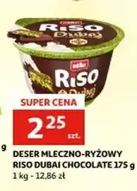 Auchan Deser ryżowy dubai chocolate Muller Riso oferta