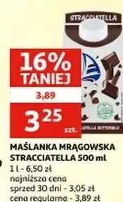 Auchan Maślanka stracciatella Mrągowska oferta