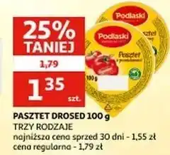 Auchan Pasztet z pomidorami Drosed Podlaski oferta
