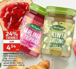 Auchan Dżem kiwi zadziwi Herbapol oferta