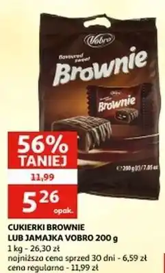 Auchan Cukierki brownie Vobro oferta