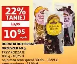 Auchan Dodatki do herbaty pachnący ogród Orzeszek oferta