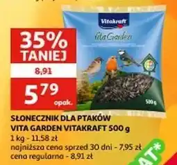 Auchan Słonecznik dla ptaków Vitakraft Vita Garden oferta