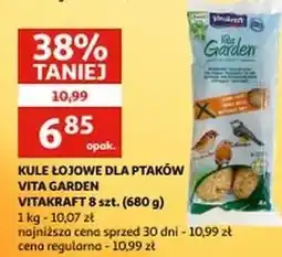 Auchan Kule łojowe dla ptaków Vitakraft Vita Garden oferta