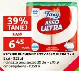 Auchan Ręcznik papierowy Foxy Asso Ultra oferta