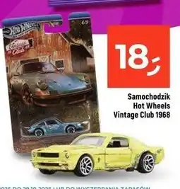 Dealz Samochodzik vintage club 1968 Hot Wheels oferta