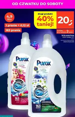 Dealz Perfumowany żel do prania color Purox oferta