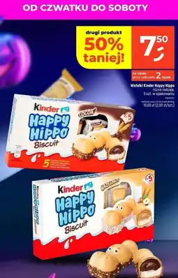 Dealz Batoniki croki orzechowe Kinder Happy Hippo oferta