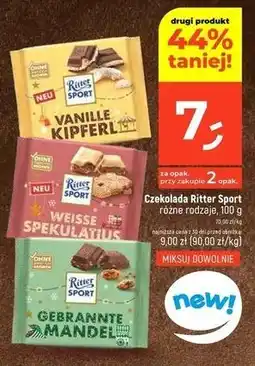 Dealz Czekolada gebrannte mandel Ritter Sport oferta