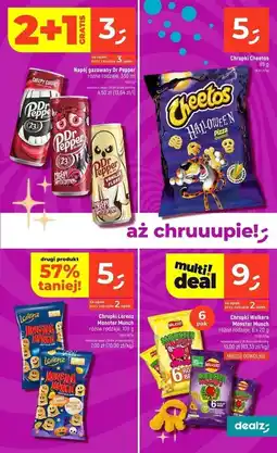 Dealz Chrupki halloween pizza Cheetos oferta