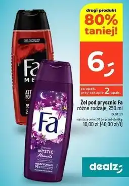 Dealz Żel pod prysznic Fa Men Attraction Force oferta