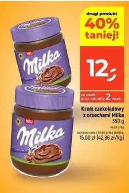 Dealz Krem czekoladowo-orzechowy Milka oferta