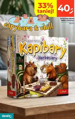 Dealz Gra kapibary herbaciary Trefl oferta
