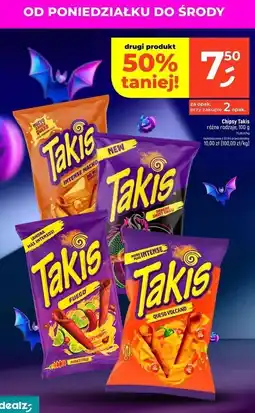 Dealz Chrupki queso volcano Takis oferta