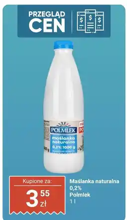 Dino Maślanka naturalna 0,2% Polmlek oferta