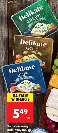 Biedronka Ser pleśniowy blue Delikate oferta