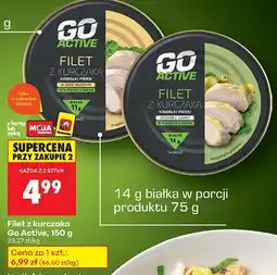 Biedronka Filet z kurczaka Go Active oferta