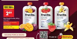 Biedronka Skyr Pouch wanilia Fruvita oferta