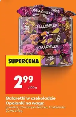 Biedronka Galaretki w czekoladzie gruszka Optima oferta