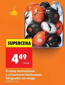 Biedronka Praliny karmelowe z orzechami Halloween na wagę Magnetic oferta