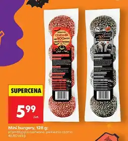 Biedronka Mini burgery przerażająco czerwone Biedronka oferta
