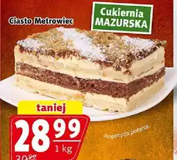 Prim Market Ciasto Metrowicz Cukiernia MAZURSKA oferta