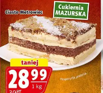 Ciasto Metrowicz Cukiernia MAZURSKA