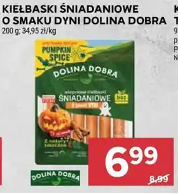 Stokrotka Market Kiełbaski śniadaniowe o smaku dyni Dolina Dobra oferta