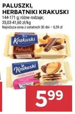 Stokrotka Market Paluszki, Herbatniki Krakuski oferta