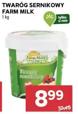 Stokrotka Market TWARÓG SERNIKOWY FARM MILK oferta