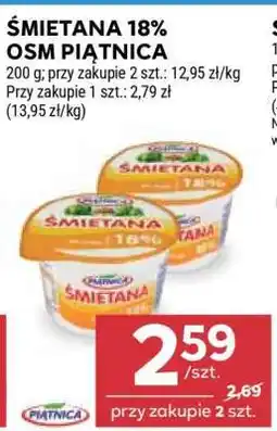 Stokrotka Market Śmietana 18% OSM Piątnica oferta