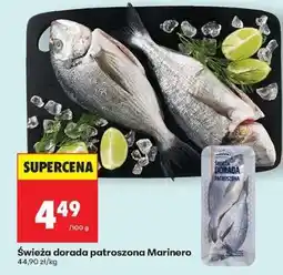 Biedronka Świeża dorada patroszona Marinero oferta