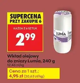 Biedronka Wkład olejowy do zniczy Lumia 240 g oferta